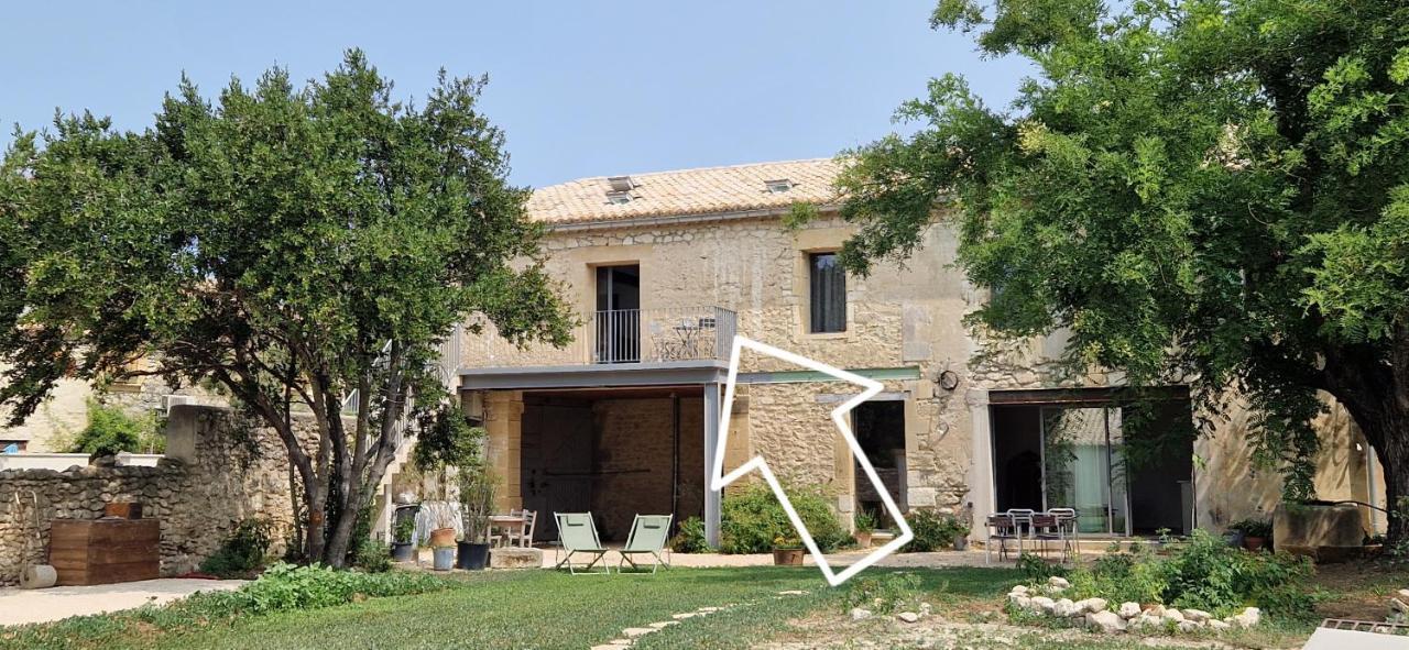 Appartement Dans Un Mas Provencal Renove Saint-Hilaire-dʼOzilhan المظهر الخارجي الصورة