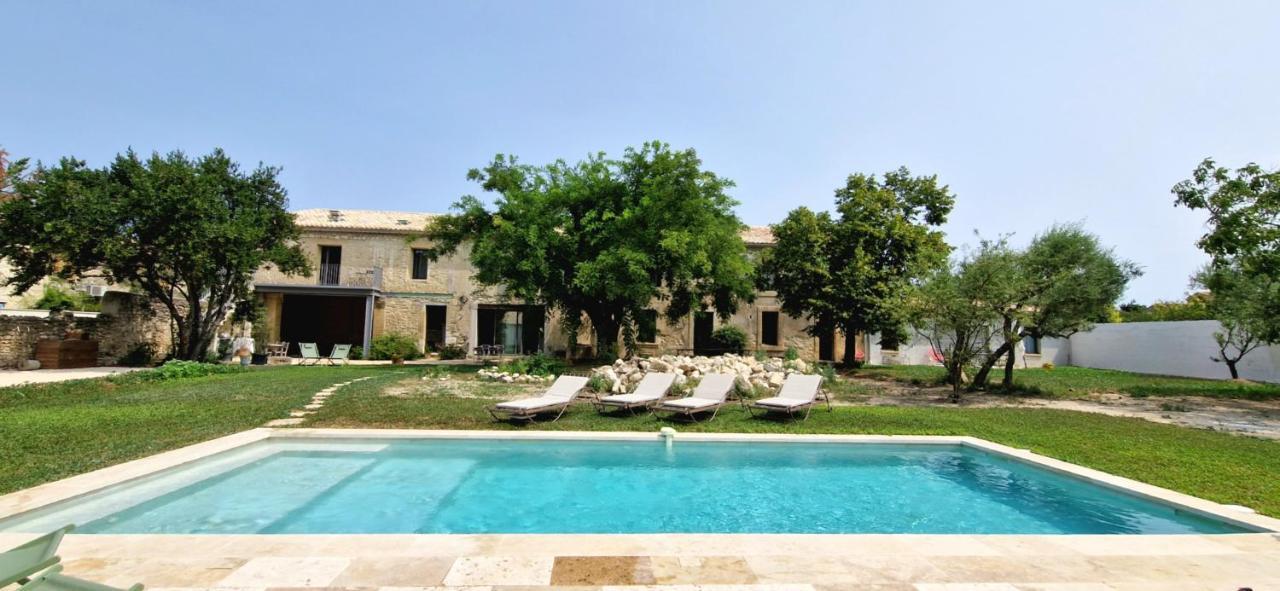 Appartement Dans Un Mas Provencal Renove Saint-Hilaire-dʼOzilhan المظهر الخارجي الصورة