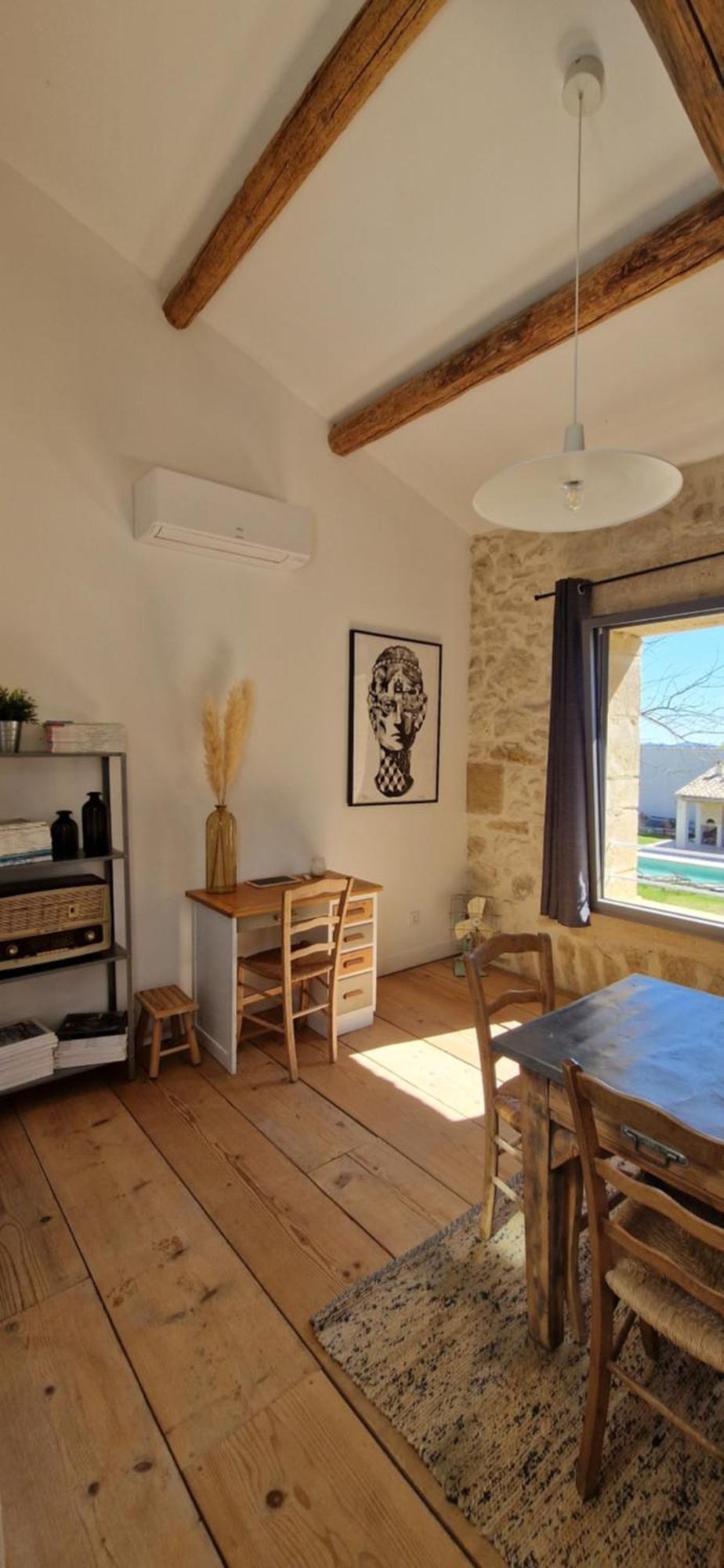 Appartement Dans Un Mas Provencal Renove Saint-Hilaire-dʼOzilhan المظهر الخارجي الصورة