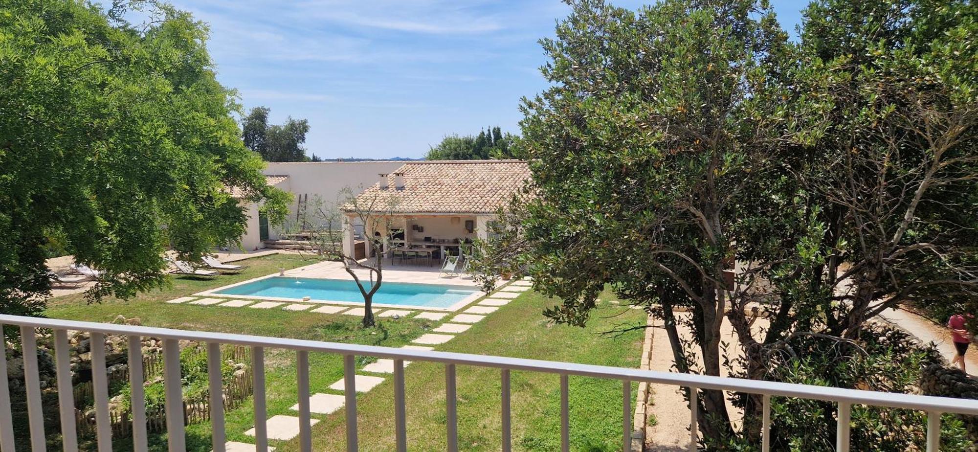 Appartement Dans Un Mas Provencal Renove Saint-Hilaire-dʼOzilhan المظهر الخارجي الصورة